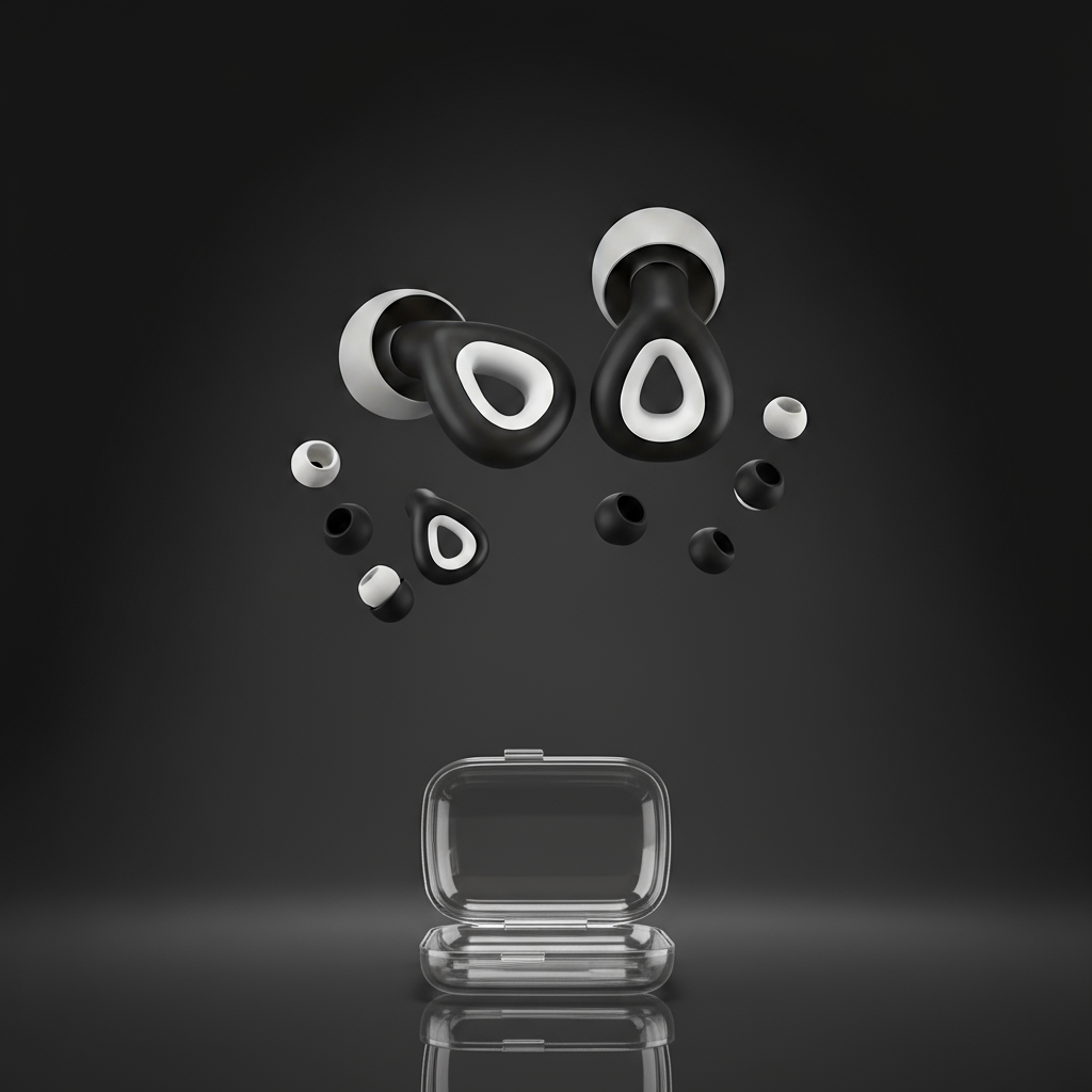 Soft Silicone Earplugs – Noise Cancelling, Sleep, Swimming, Waterproof