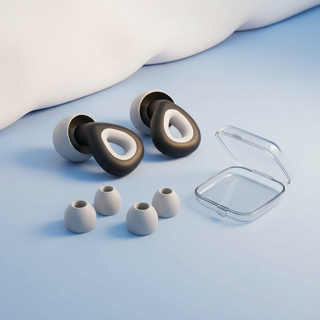 Soft Silicone Earplugs – Noise Cancelling, Sleep, Swimming, Waterproof