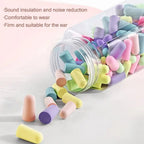 10Pcs Anti-Noise Ear Plugs – soft foam earplugs for sleeping, travel, and noise reduction