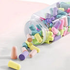10Pcs Anti-Noise Ear Plugs – soft foam earplugs for sleeping, travel, and noise reduction