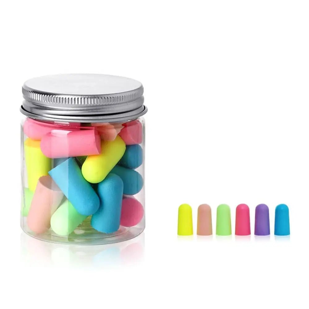 10Pcs Anti-Noise Ear Plugs – soft foam earplugs for sleeping, travel, and noise reduction