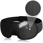 3D Comfort Sleep Mask – soft padded light-blocking eye cover for deep sleep and travel