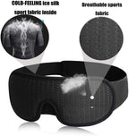 3D Comfort Sleep Mask – soft padded light-blocking eye cover for deep sleep and travel