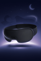3D Comfort Sleep Mask – soft padded light-blocking eye cover for deep sleep and travel