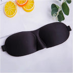 3D Comfort Sleep Mask – soft padded light-blocking eye cover for deep sleep and travel