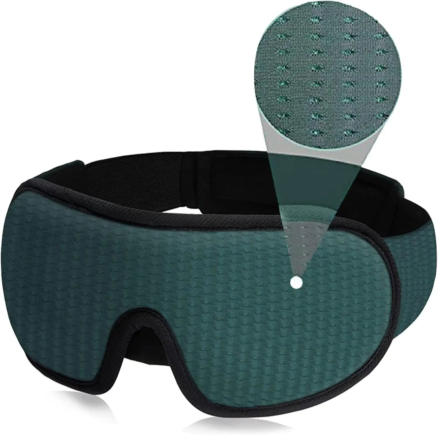 3D Comfort Sleep Mask – soft padded light-blocking eye cover for deep sleep and travel