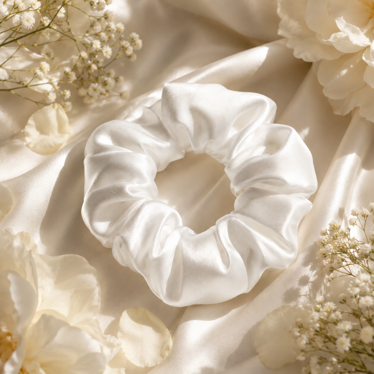 19 Momme Mulberry Silk Scrunchie