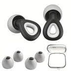 Soft Silicone Earplugs – Noise Cancelling, Sleep, Swimming, Waterproof