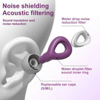 Soft Silicone Earplugs – Noise Cancelling, Sleep, Swimming, Waterproof
