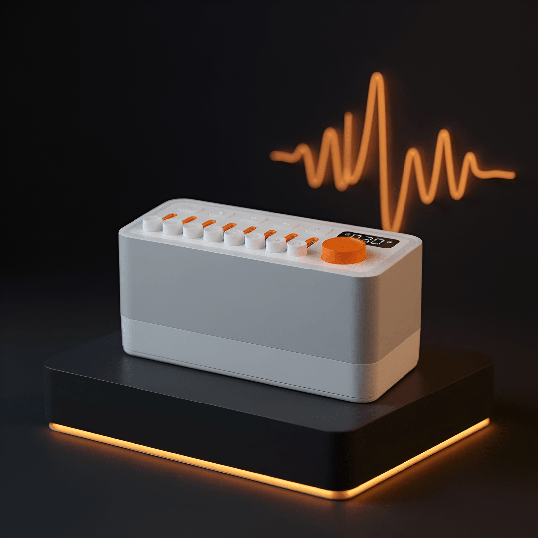 Bluetooth Sleep Sound Machine with RGB Night Light – white noise machine for better sleep