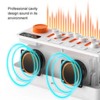 Bluetooth Sleep Sound Machine with RGB Night Light – white noise machine for better sleep