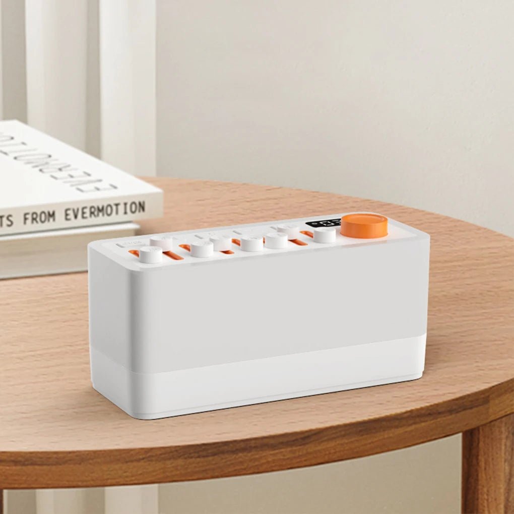 Bluetooth Sleep Sound Machine with RGB Night Light – white noise machine for better sleep
