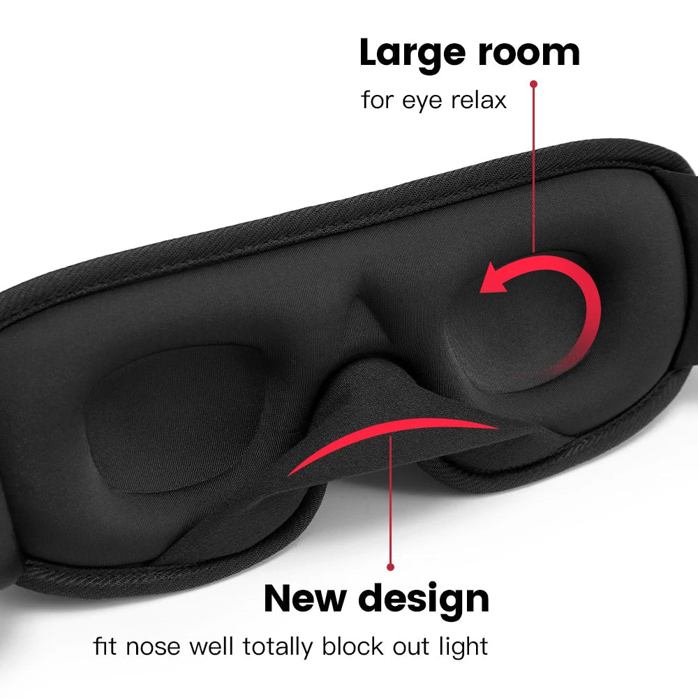 DeepRest 3D Sleep Mask – [what's shown, e.g. side view, lifestyle photo, packaging]