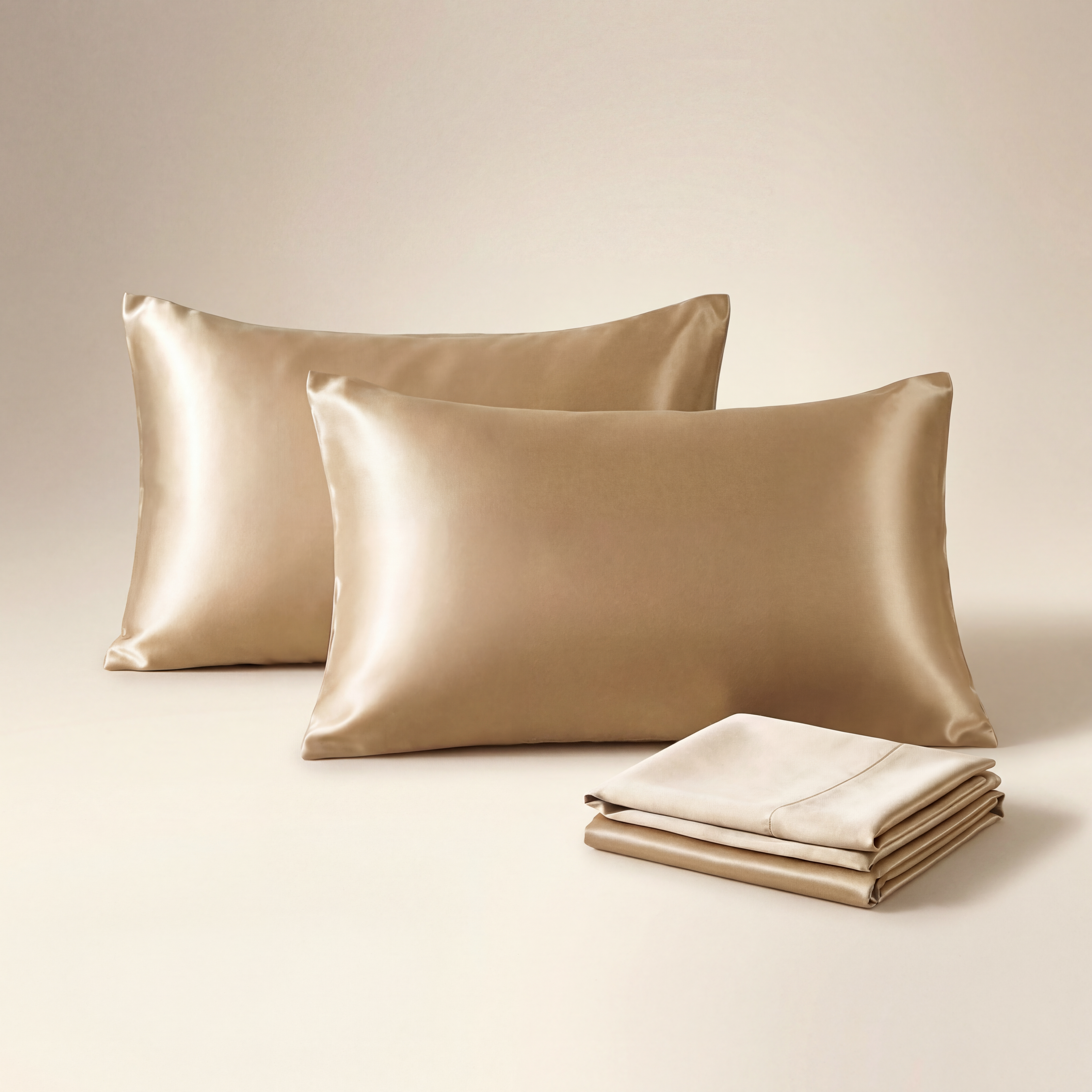 Midnight Luxe Satin Pillowcase Set