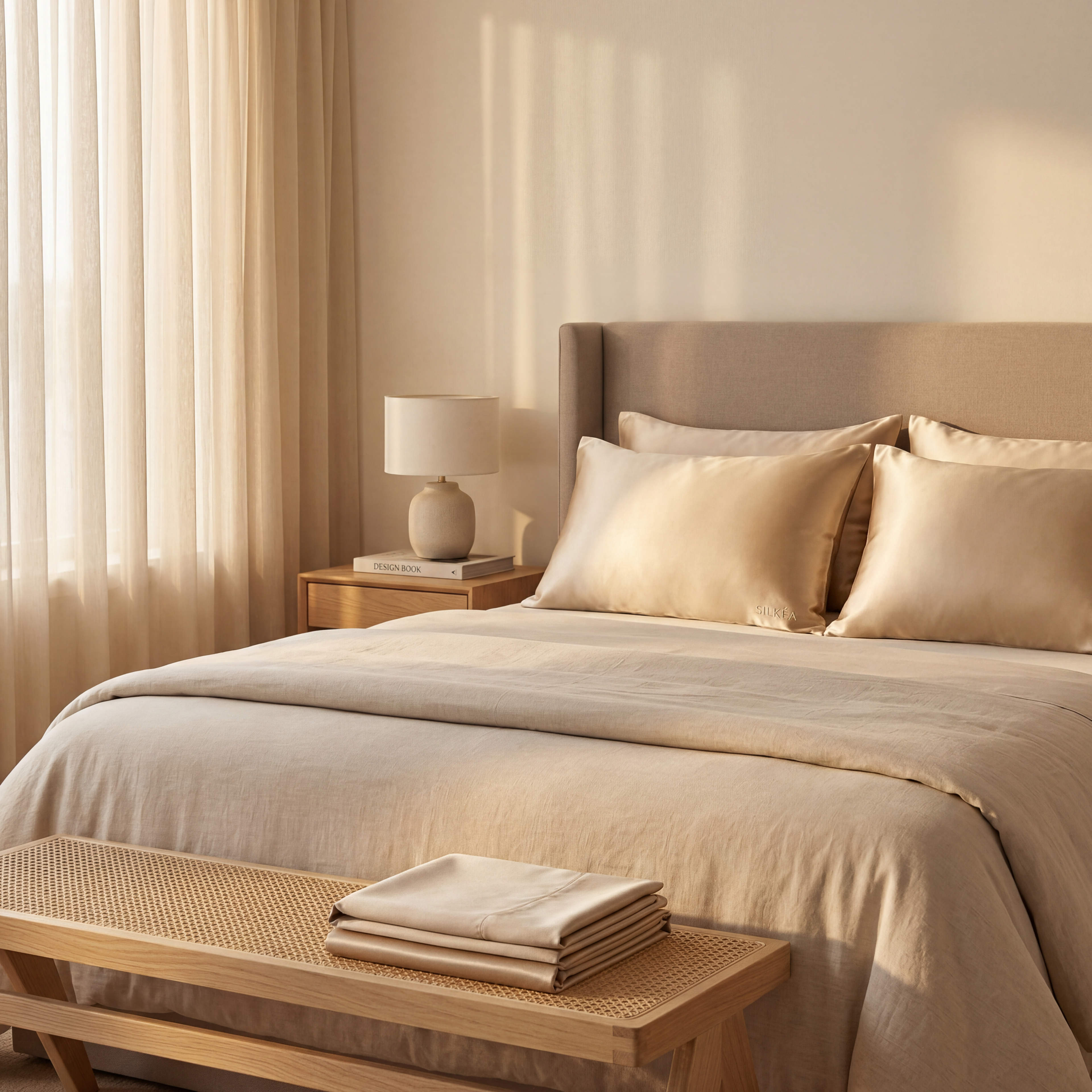 Midnight Luxe Satin Pillowcase Set