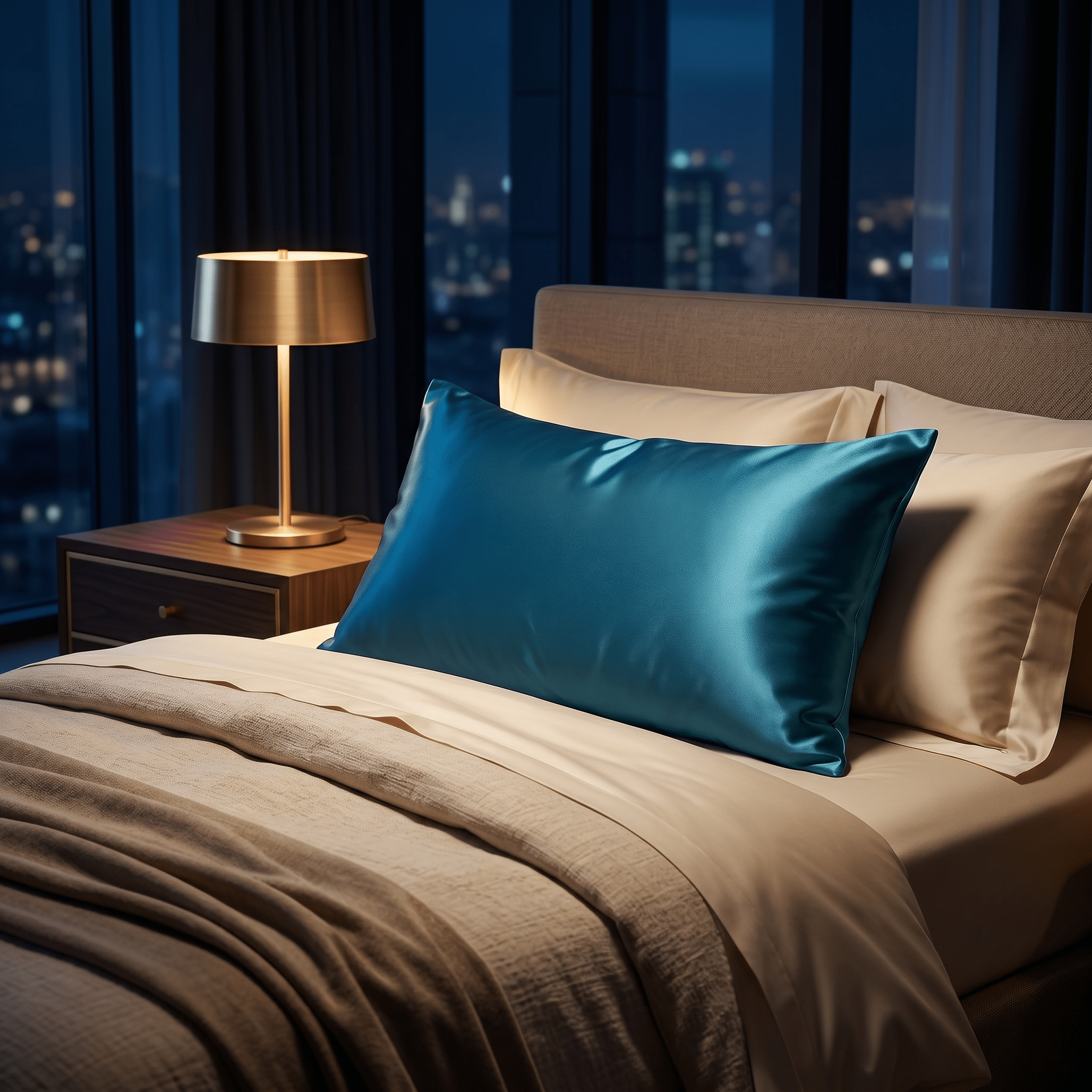 Luxury Mulberry Silk Pillow Case – soft breathable silk pillowcase for better sleep and skin care