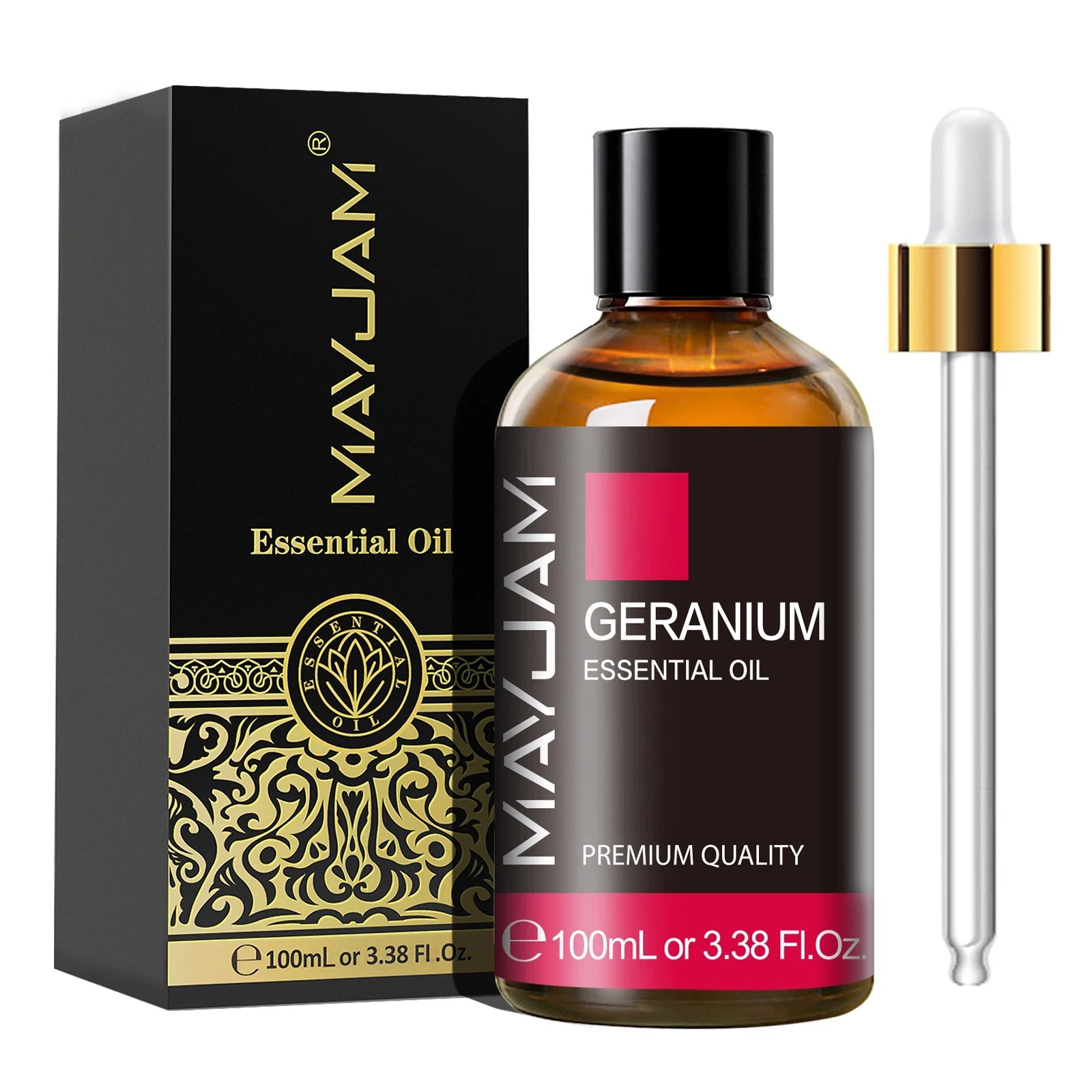 MAYJAM Essential Oil with Dropper – pure aromatherapy fragrance oil for diffusers and DIY use