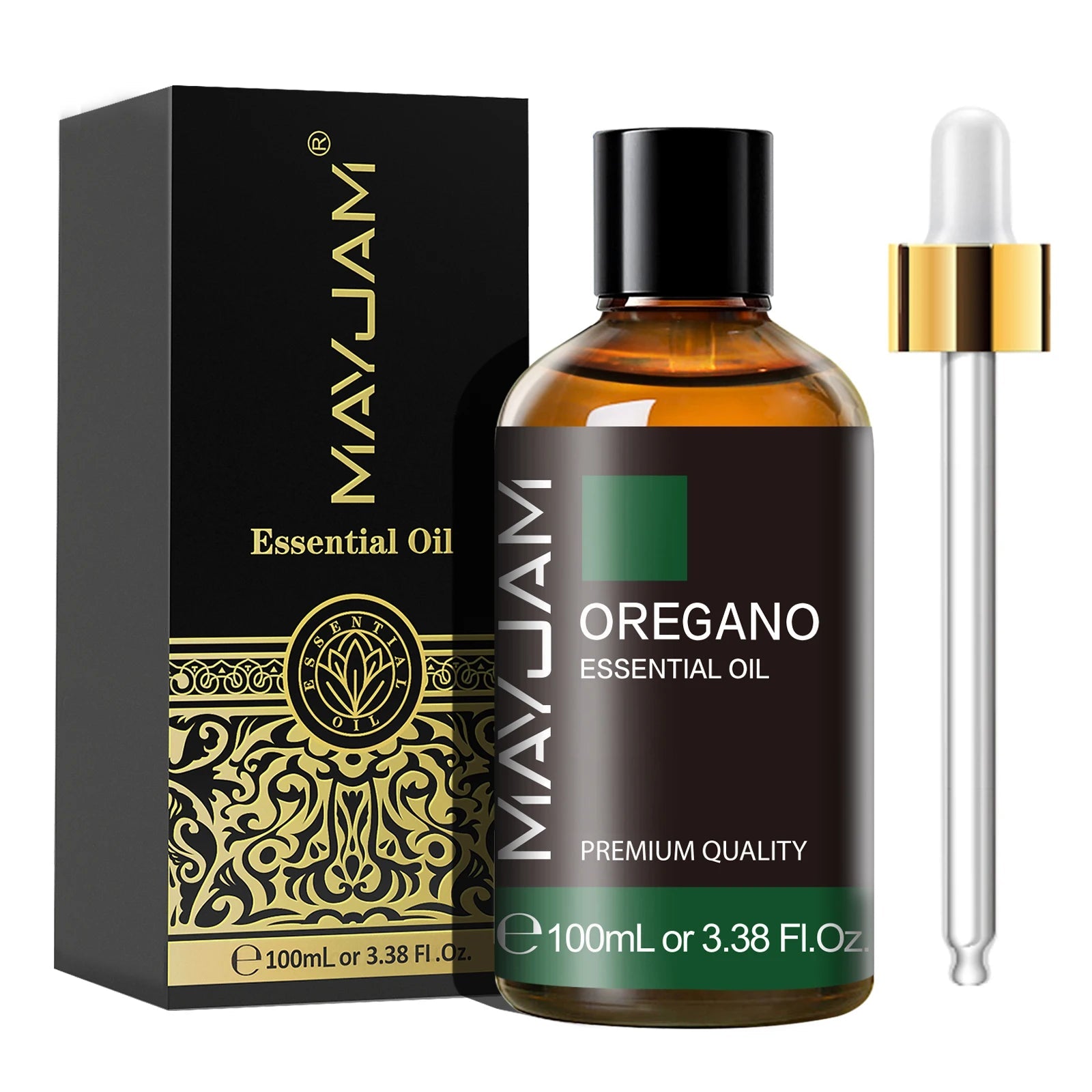 MAYJAM Essential Oil with Dropper – pure aromatherapy fragrance oil for diffusers and DIY use
