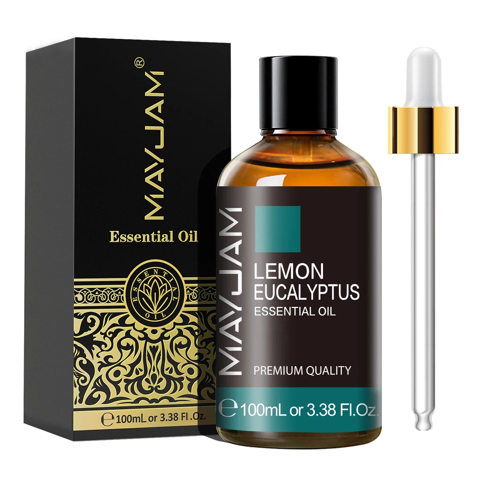MAYJAM Essential Oil with Dropper – pure aromatherapy fragrance oil for diffusers and DIY use