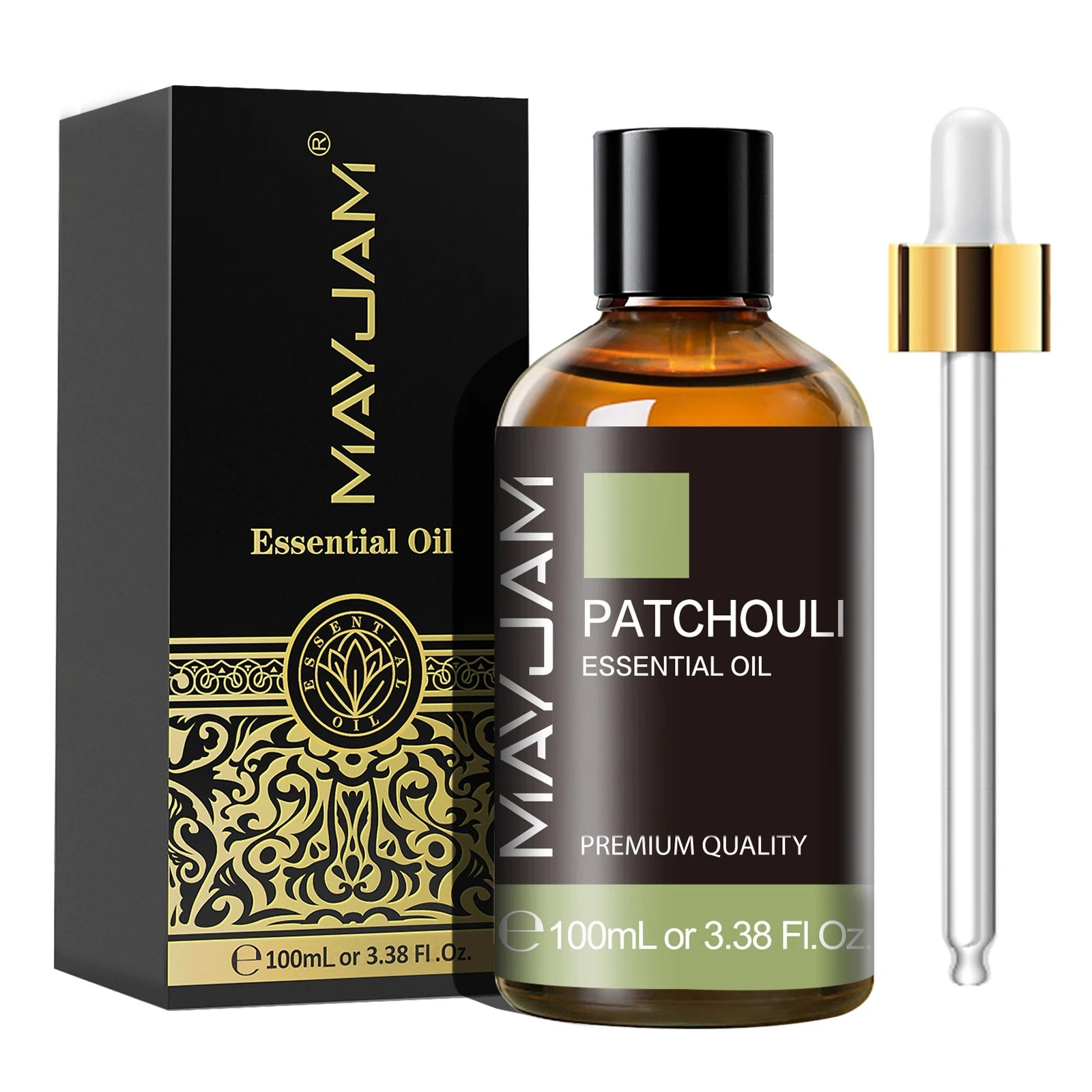 MAYJAM Essential Oil with Dropper – pure aromatherapy fragrance oil for diffusers and DIY use