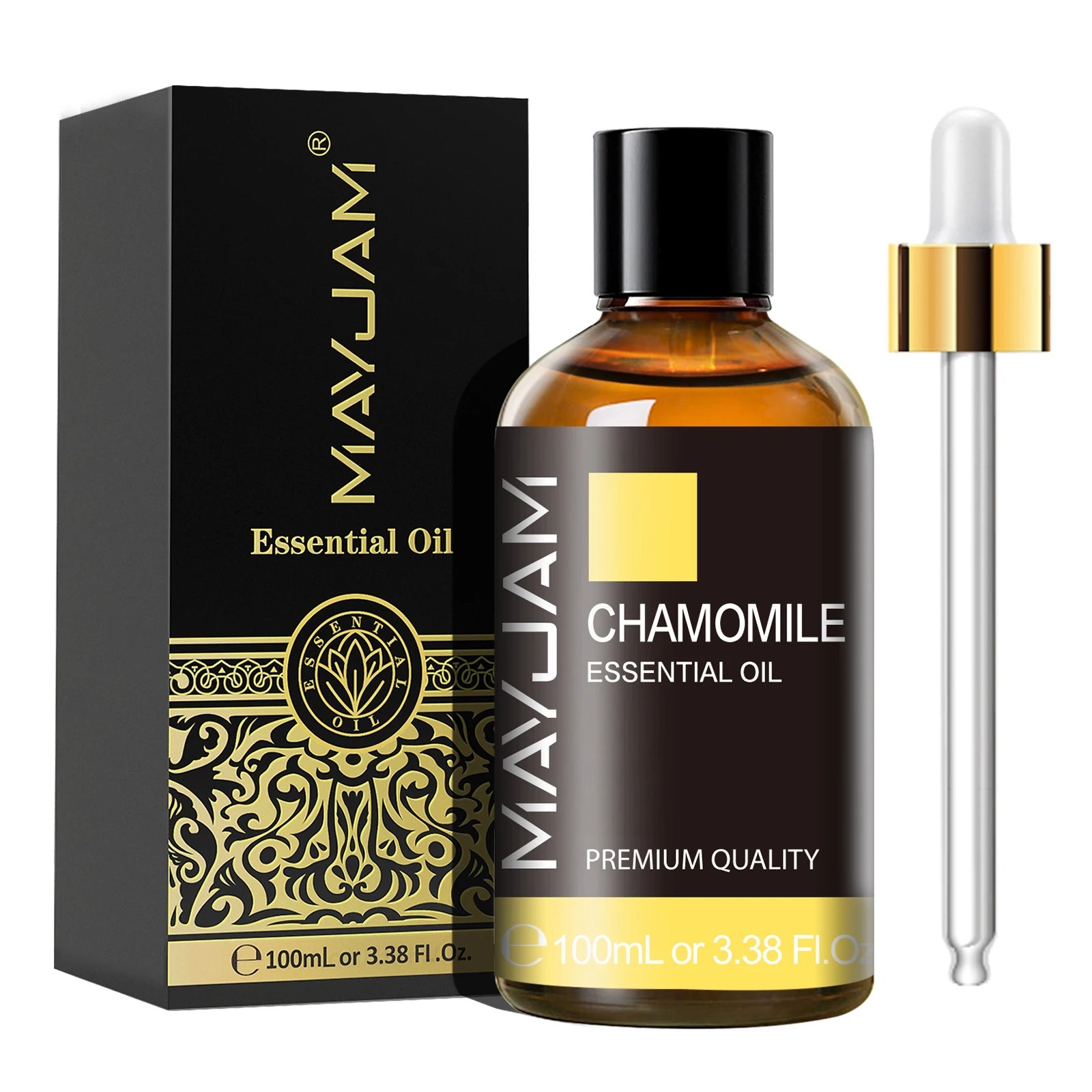 MAYJAM Essential Oil with Dropper – pure aromatherapy fragrance oil for diffusers and DIY use